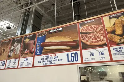 New soda at Costco. Same $1.50 dog?