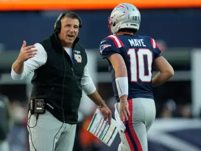Mike Vrabel shares message to Patriots, Drake Maye after nail-biting win over Falcons