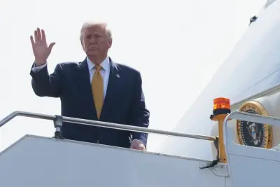 The Latest: Trump in Japan, where he’ll meet new Prime Minister Takaichi