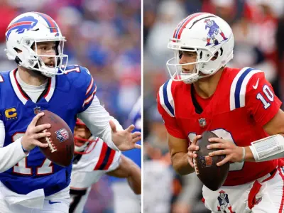 Drake Maye receives a ringing endorsement from Bills QB Josh Allen
