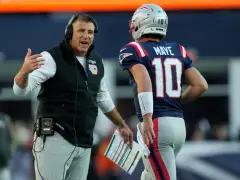Mike Vrabel shares message to Patriots, Drake Maye after nail-biting win over Falcons