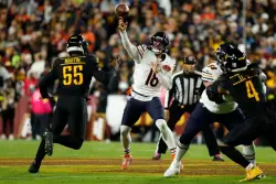 Mistake-prone Bears fritter away 4-game win streak in 30-16 loss to Ravens