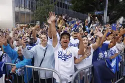 Arellano: From far away, an L.A. couple grapples with all-too-familiar debate after Dodgers win
