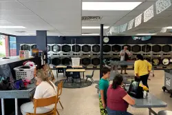 Finding an urban escape in laundromats whose owners care about community